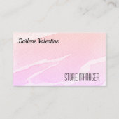 Gorgeous business cards 名刺 (正面)