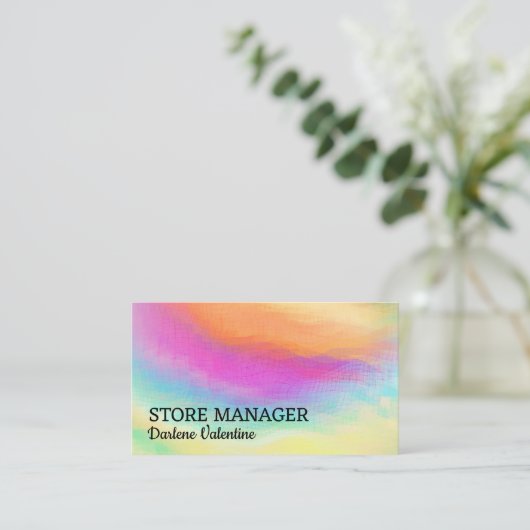 Gorgeous business cards 名刺 (スタンド正面)