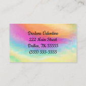 Gorgeous business cards 名刺 (裏面)