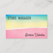 Gorgeous business cards 名刺 (正面)