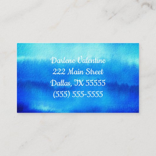 Gorgeous business cards 名刺 (裏面)