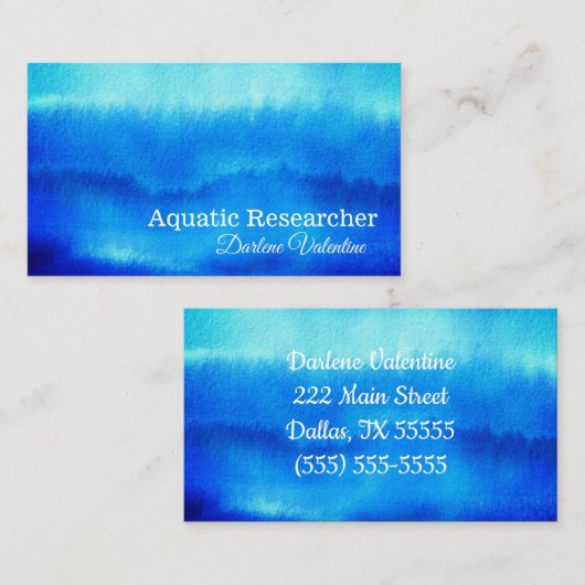 Gorgeous business cards 名刺 (正面/裏面)