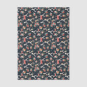 Gorgeous Christmas Reindeer Floral 薄葉紙 (正面)