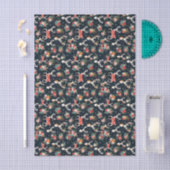 Gorgeous Christmas Reindeer Floral 薄葉紙 (クラフト)