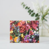 gorgeous, flamboyant flowers. ポストカード (スタンド正面)