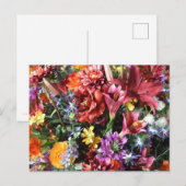 gorgeous, flamboyant flowers. ポストカード (正面/裏面)