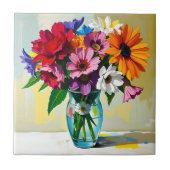 Gorgeous Floral Art Design タイル (正面)