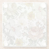 Gorgeous flowers ガラスコースター (裏面)