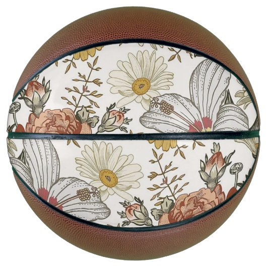 Gorgeous flowers バスケットボール (正面)