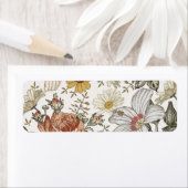 Gorgeous flowers ラベル (インサイチュ)