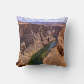 Gorgeous Grand Canyon And Colorado River Landscape クッション (正面)