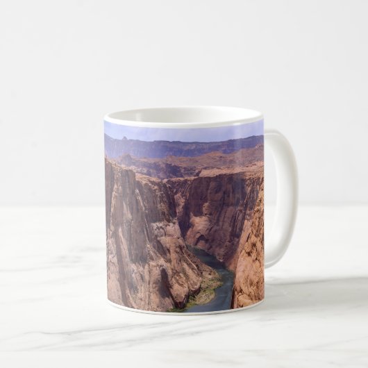 Gorgeous Grand Canyon And Colorado River Landscape コーヒーマグカップ (正面右)