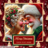 Gorgeous Mr. and Mrs. Claus Christmas Bath Towel バスタオルセット