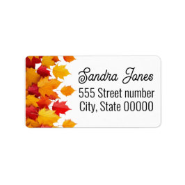 gorgeous one of a kind address labels Halloween ラベル