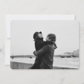 Gorgeous Ornate Papel Picado Photo Aqua Wedding セーブザデート (裏面)