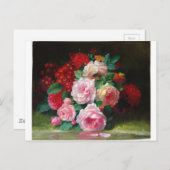 Gorgeous Vintage Flower ポストカード (正面/裏面)