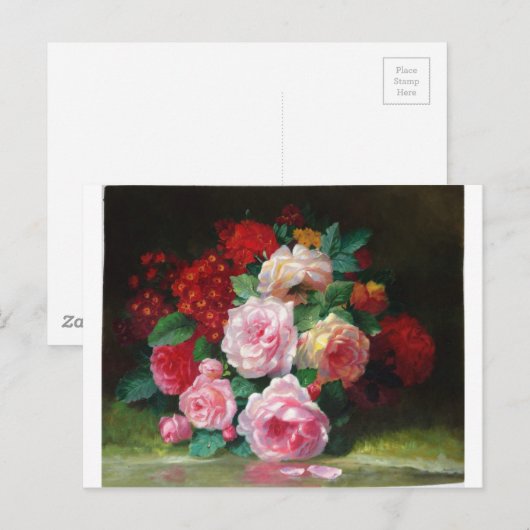 Gorgeous Vintage Flower ポストカード (正面/裏面)