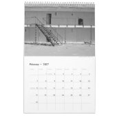 Gorgeous Wall Calendar - B&W Photo Images カレンダー (2月 2027)