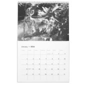 Gorgeous Wall Calendar - B&W Photo Images カレンダー (1月 2026)