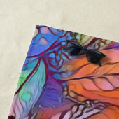 Gorgeous wild colorful surreal art ビーチタオル (インサイチュ)