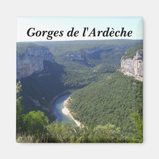 Gorges de l'Ard�che - マグネット (正面)