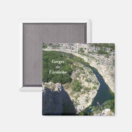 Gorges de l'Ard�che - マグネット (正面/裏面)
