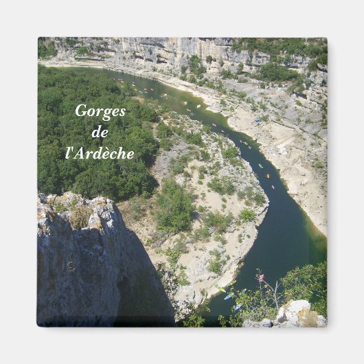 Gorges de l'Ard�che - マグネット (正面)