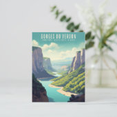 Gorges du Verdon - poster - Affiche シーズンポストカード (スタンド正面)