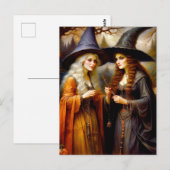 Gorgeus Victorian Witches ポストカード (正面/裏面)
