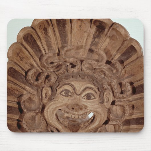gorgonの頭部が付いているAntefix マウスパッド (正面)