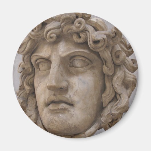 GORGON ：ギリシャ神話の鬼 マグネット (正面)