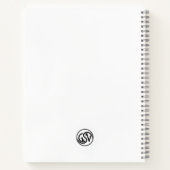 Gorgon Geometric Graphite Notebook ノートブック (裏面)