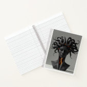 Gorgon Geometric Graphite Notebook ノートブック (内部)