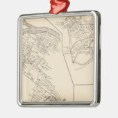 Gorham POのGorhamの町 メタルオーナメント (左)