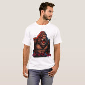 gorila ou macaco rei tシャツ (正面フル)