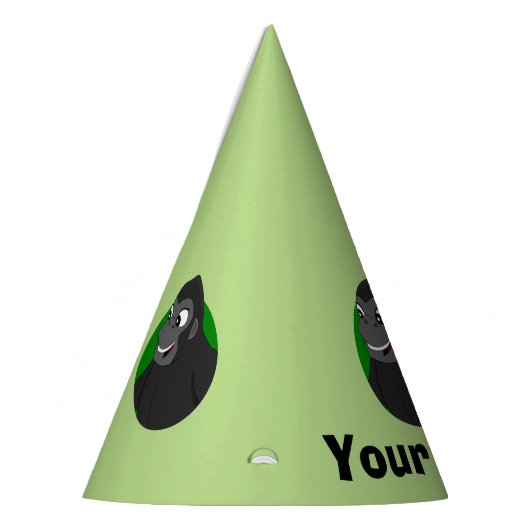 Gorillaパーソナライズされた CartoonパーティーHat パーティーハット (左)