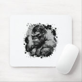 Gorilla Beast Muscles Workout Bodybuilding Boxing  マウスパッド (マウス)
