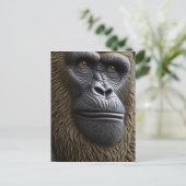 Gorilla、Bigfootまたはサスカッチ保のTouch ポストカード (スタンド正面)