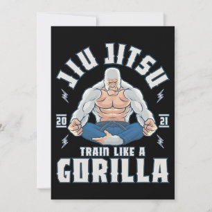 Gorilla BJJブラジル柔術のようなトレーニング 招待状