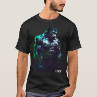Gorilla Bodybuilding Fitness Gym Wear Tシャツ
