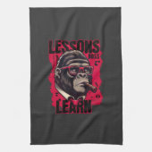 Gorilla Boss Lessons Learn Kitchen Towels  キッチンタオル (縦)