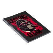 Gorilla Boss Lessons Learn Spiral Notebook  ノートブック (右側)
