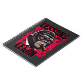 Gorilla Boss Lessons Learn Spiral Notebook  ノートブック (左側)