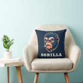 gorilla design pillow クッション (椅子)