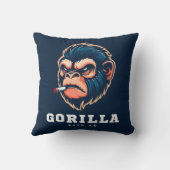 gorilla design pillow クッション (裏面)