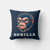 gorilla design pillow クッション (正面)
