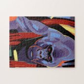 Gorilla Endangered Wild Exotic Animal Colorful ジグソーパズル (横)