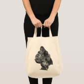Gorilla Family Totebag (ゴリラ家族のトートバッグ)Gorilla Life トートバッグ (正面(商品))