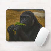 Gorilla Grace – Realistic Wildlife Portrait マウスパッド (マウス)