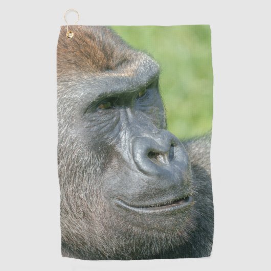 Gorilla Lopeプロファイル ゴルフタオル (正面)